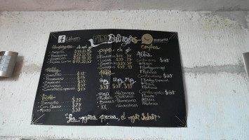 Doña Gisela Fondita menu