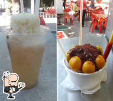 Aguas Frescas Y Raspados El Yorko food