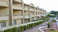 Atrium Brasserie Restaurant at Abbey Beach Resort outside