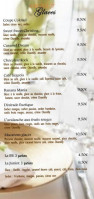 Balthazar menu