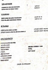 Casa Venta Mana menu