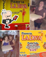 Pizzeria La Diva food