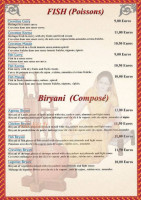 Punjabi Dhaba menu