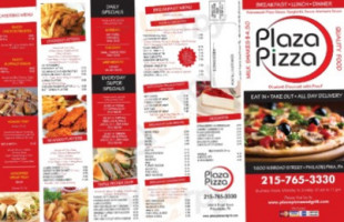 Plaza Pizza food