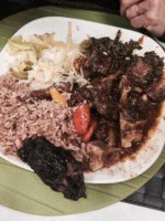 Green Callaloo Lounge food