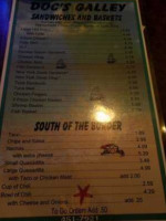 Rum Runner Boulder menu