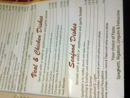 Mike's Pizzeria menu