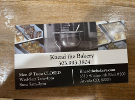 Knead The Bakery food