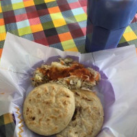 Pupusas inside