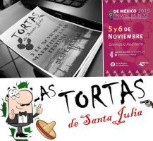 Las Tortas De Santa Julia menu