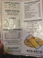 Our menu