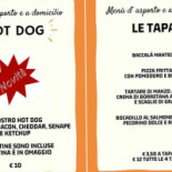 Al Sole Bistrot Carta