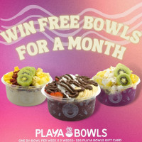 Playa Bowls food