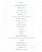 Kyma Seafood Grill menu