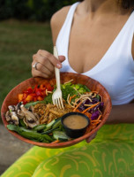 The Salad Station food