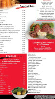 Rye Ridge Deli menu