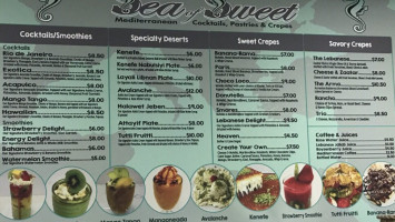 Sea Of Sweet menu