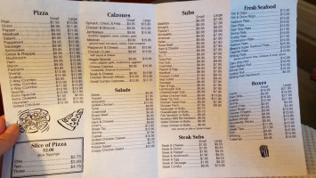 Simco's menu