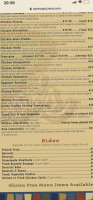 Savino's Restaurant Wine Bar menu