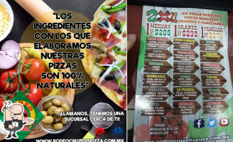 Rodeo Cruzeli's Pizza food