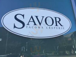 Savor Creperie outside