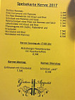 Zum Kamin menu