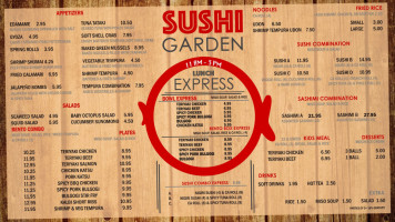 Sushi Garden food