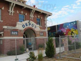 The Depot Craft Brewery Distillery outside