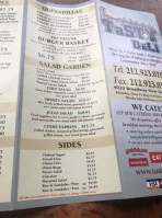 Tasty Deli menu