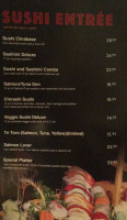 Sushumai Asian Fusion Inc menu