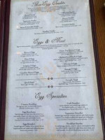 Spyglass Restaurant menu