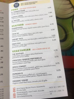 Tacodeli menu