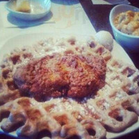 Dame's Chicken And Waffles food