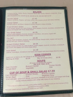 Sun N Sands menu