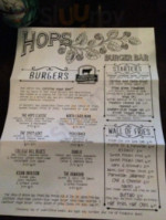 Hops Burger food