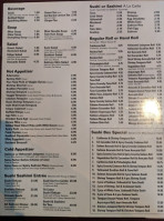 Sushi Noodle menu