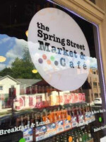 Spring Street Market Cafe food