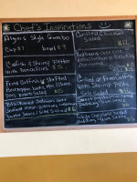 The Kitchen menu