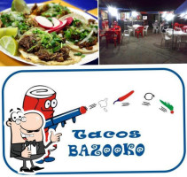 Tacos Bazooko food