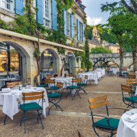 Le Moulin de l'Abbaye food