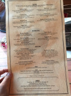 Tin Roof Cantina menu