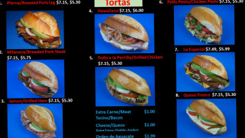 Tortas Las Torturgas food