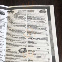 Olympian Restaurant menu