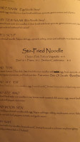 Thai Ginger Pacific Place menu