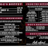 Doc's Barbeque Piatti