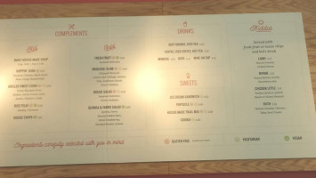 Unleavened Fresh Kitchen menu