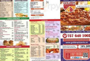 Golden Pizzeria food