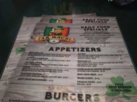 J R Macs Grill menu