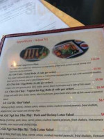 Pho Sen 2 menu