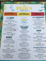 Voltaire Beach House menu